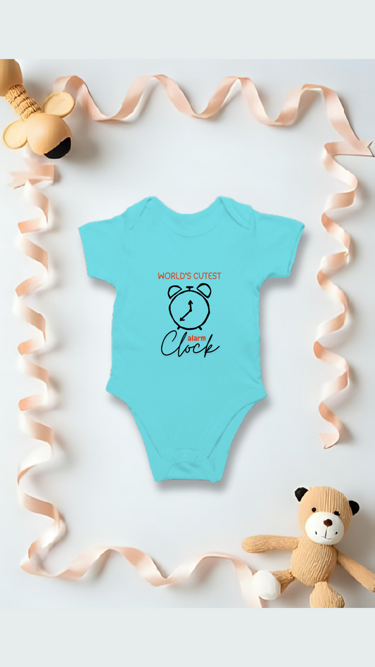 Cutest alarm clock - kids' romper