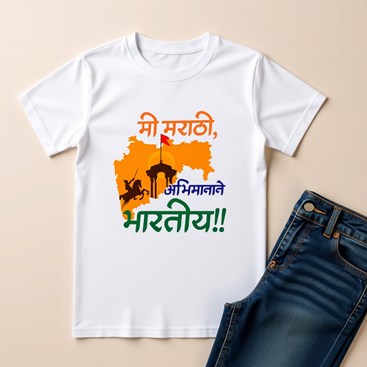Mi Marathi - boys' t-shirts