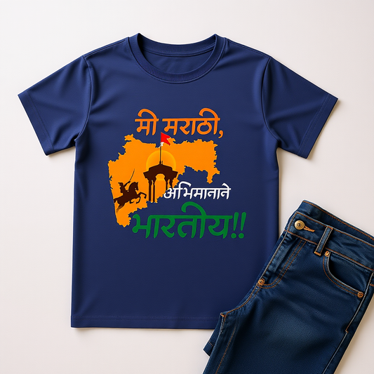 Mi Marathi - boys' t-shirt