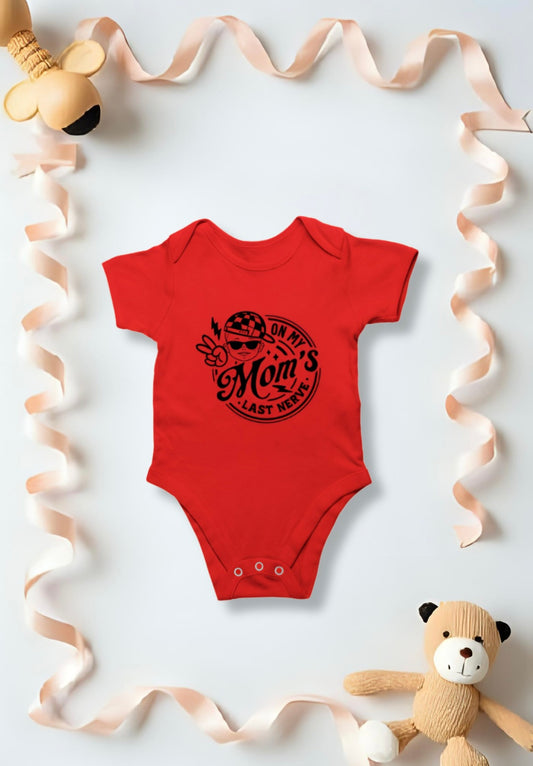 Mom’s last nerve - kids' romper