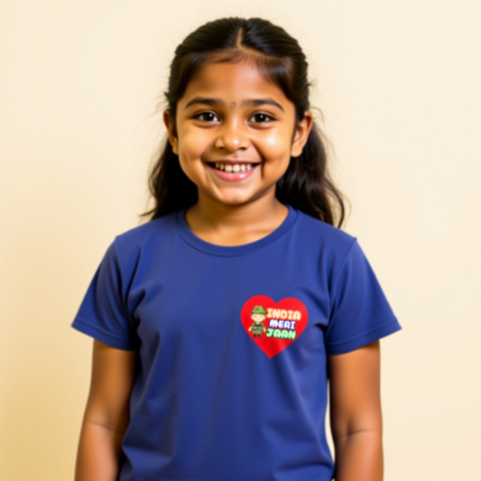 India meri jaan - girls' t-shirt