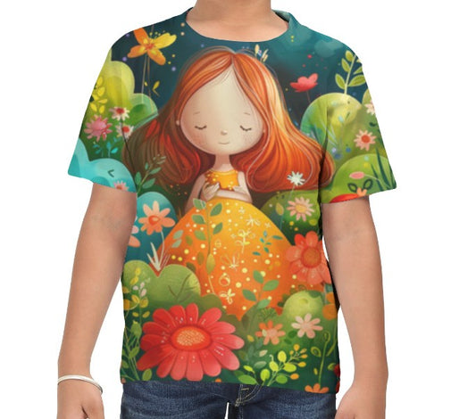 Mystical girl - girls' t-shirt